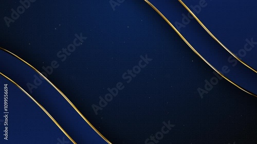 Wallpaper Mural Golden frame border particles gold bokeh event awards trailer titles cinematic concert openers luxury presentation background Torontodigital.ca