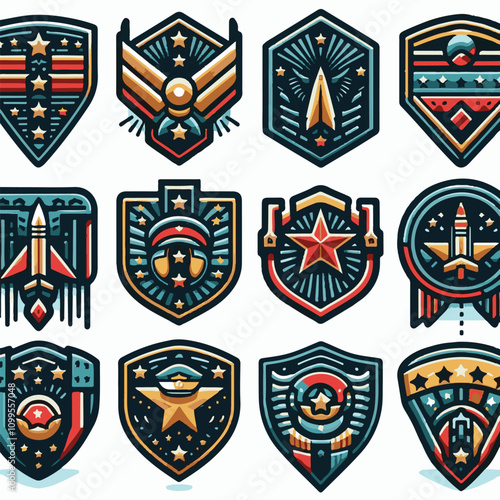 Rank Badge Icons 