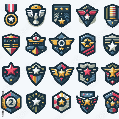 Rank Badge Icons 