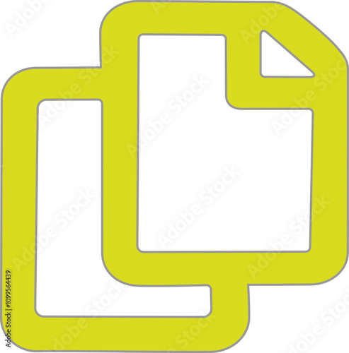 Copy icon logo design