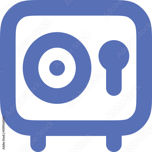 Vault icon logo design