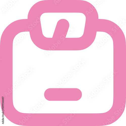 Weight icon logo design