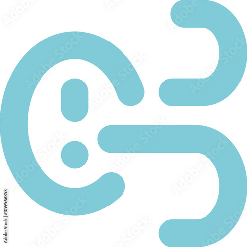 Wind warning icon logo design