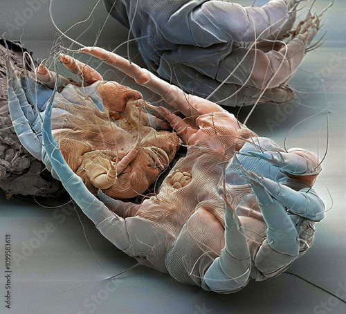 Dust mites, SEM