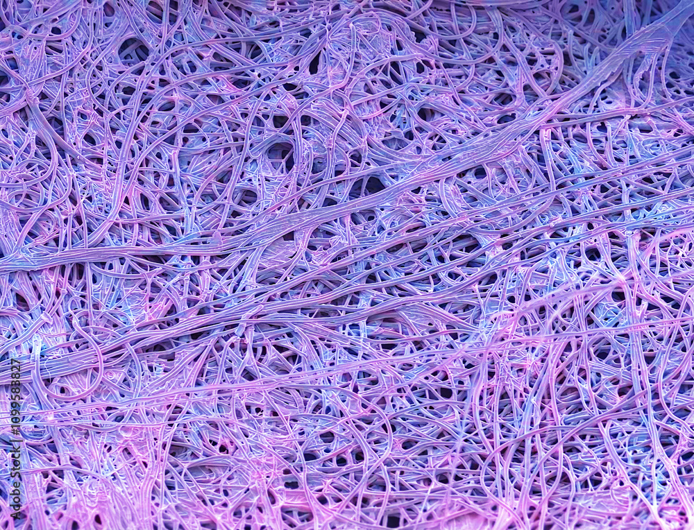 Spider's silk, SEM Spider's silk, SEM