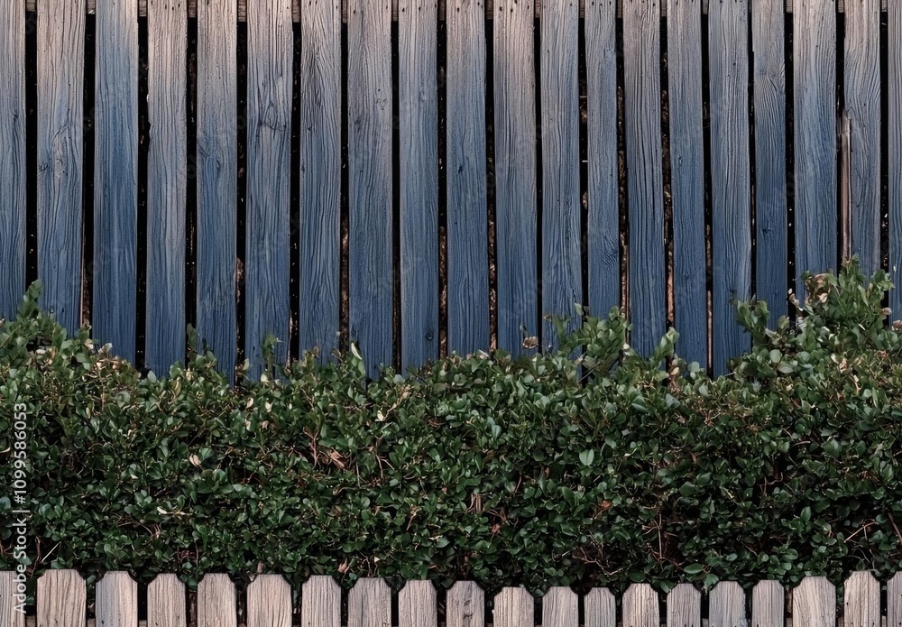 Fototapeta premium seamless of Black wood fence texture and background seamless , isolated on white background, , copy space, copy space for text,