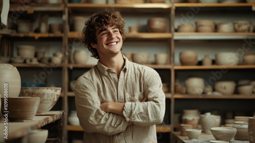 The Happy Potter in Studio photo