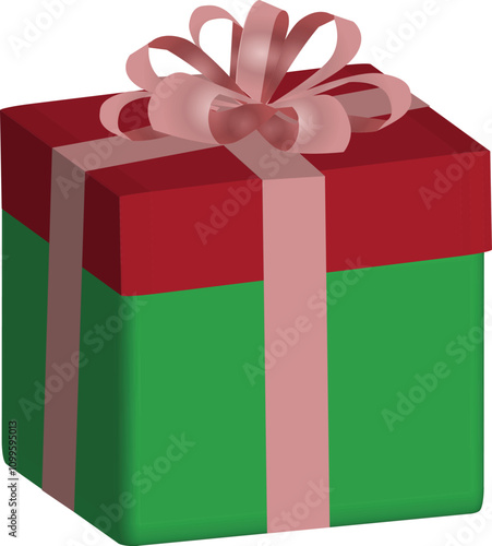 christmas gift box vector design