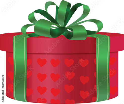 christmas gift box vector design