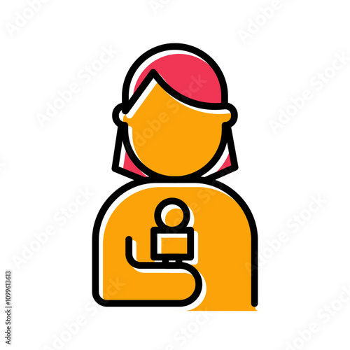 News Reporter Vector Icon