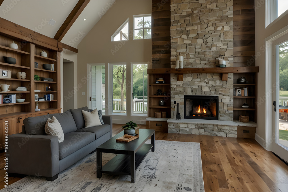 Fototapeta premium Modern Living: Contemporary Home Decor Trends