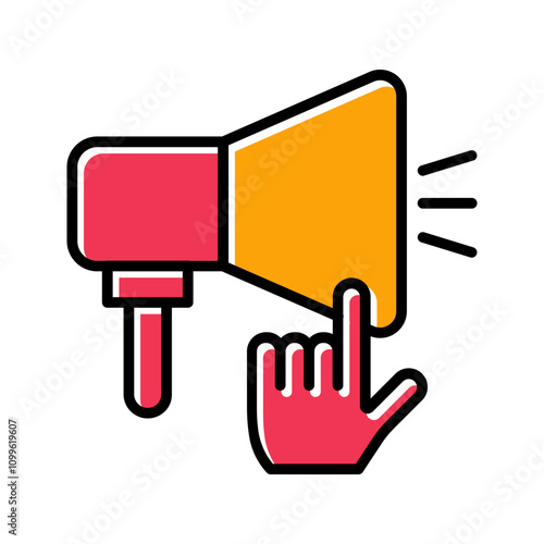 Call to Action Vector Icon