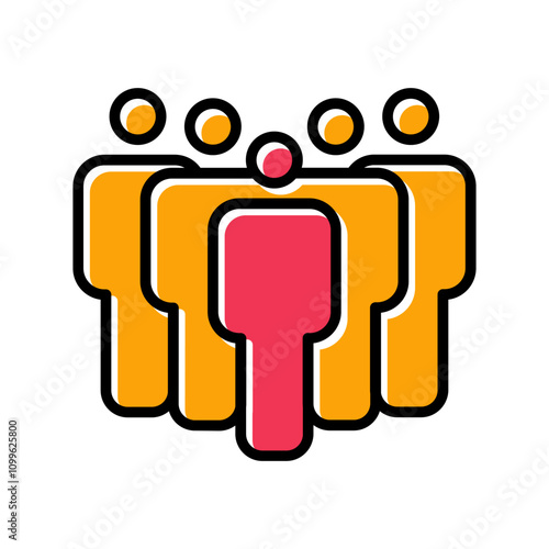 Diversity and Inclusion Vector Icon