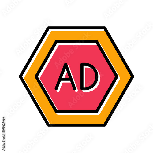 Ad Blocker Vector Icon