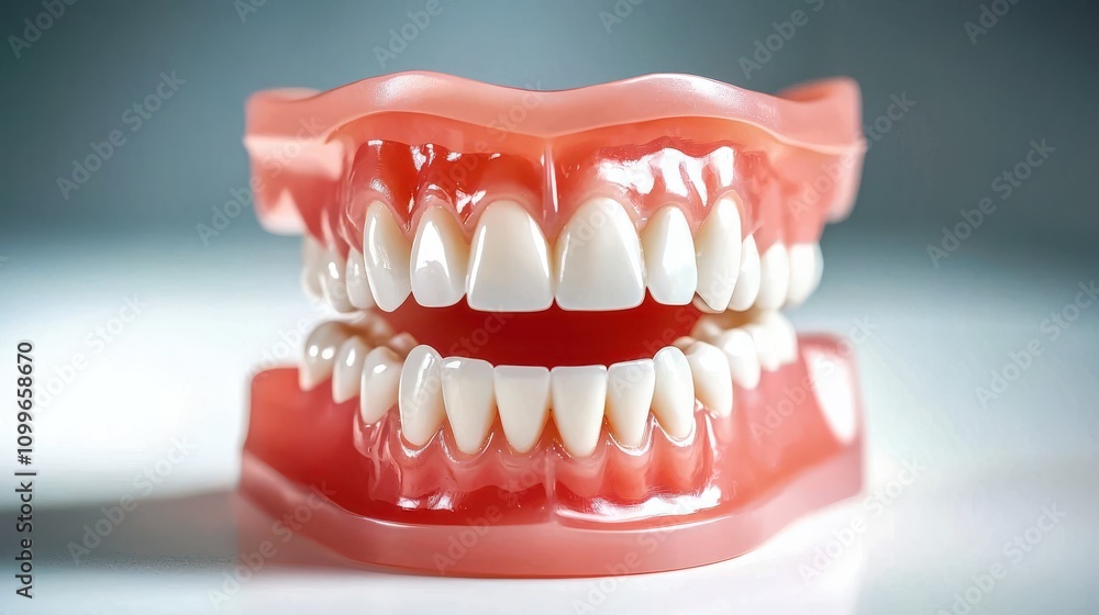 Obraz premium Dental Device on Table During Patient Consultation with 6X Magnification