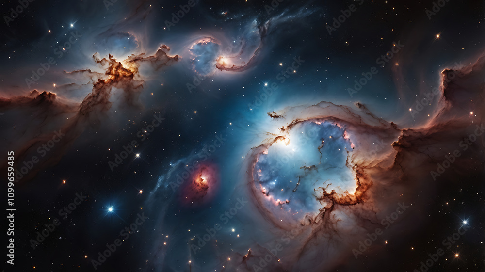 Fototapeta premium Milkyway galaxy, space background, the universe, nebula and galaxies, space background, the universe and space