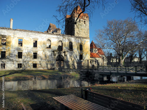 Austria, Pottendorf Castle and Park photo