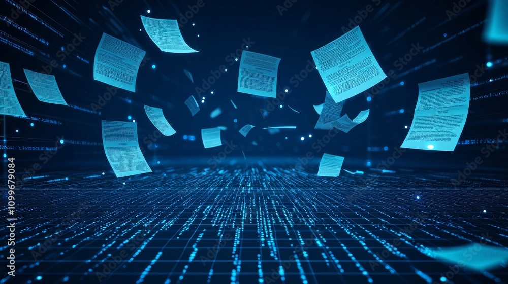 A machine learning algorithm extracts data from unstructured documents ...