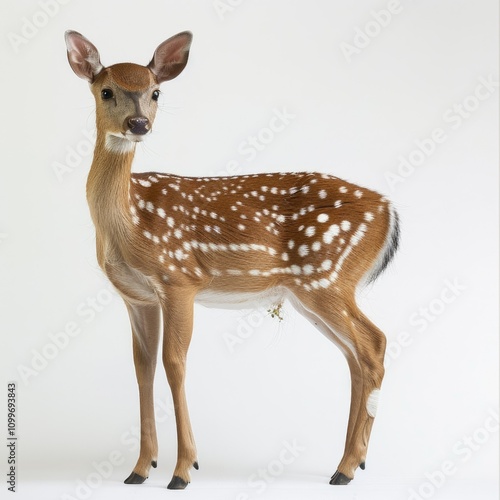 Endangered Visayan spotted deer in the Philippines due to hunting photo