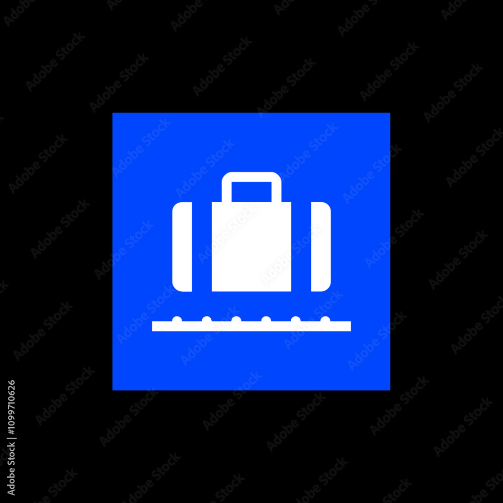 Obraz premium Baggage Icon 