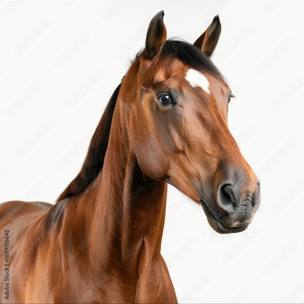 Fototapeta premium Pinto horse portrait horse