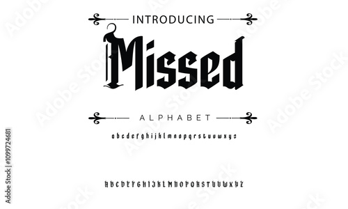 Busied Vintage tattoo font. Font for the tattoo studio logos, alcohol branding, and many others in retro style.