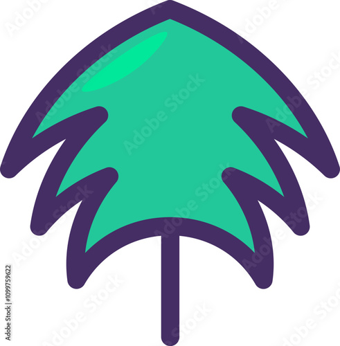 World practice of wastepaper processing concept icon. Recycling of waste paper and cardboard idea semi flat illustration. Conserve forests and nature, planting trees and reducing carbon emissions.