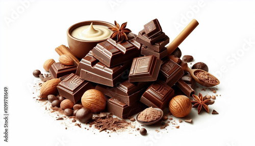 chocolate with nuts