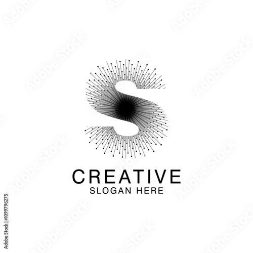 Unique Modern Creative elegant letter S logo Abstract template Design. Premium Monogram Vector