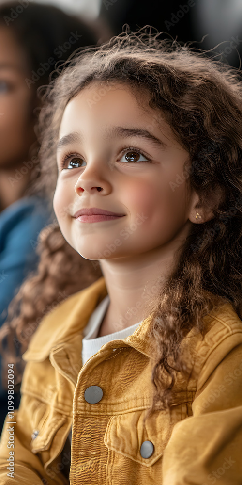 Fototapeta premium Sala de aula inclusiva com alunos diversos