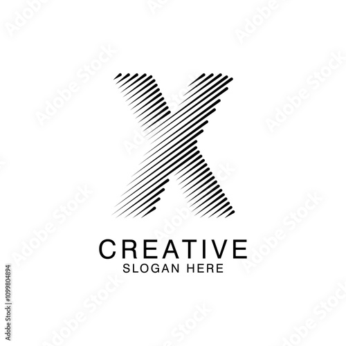 Obraz na płótnie Unique Modern Creative elegant letter X logo Abstract template Design. Premium Monogram Vector w salonie