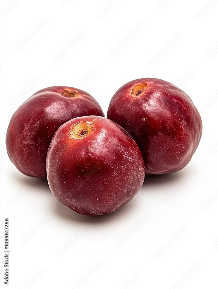 Fototapeta premium jujube isolated on white background