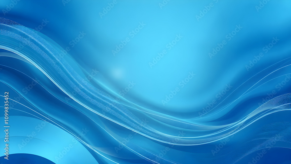 Fototapeta premium Blue Abstract Vector Background Design template, Business background for modern and beautiful banners and advertisements.