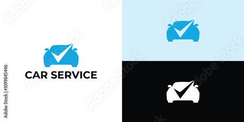 Car repair logo template design. Automobile Logo.