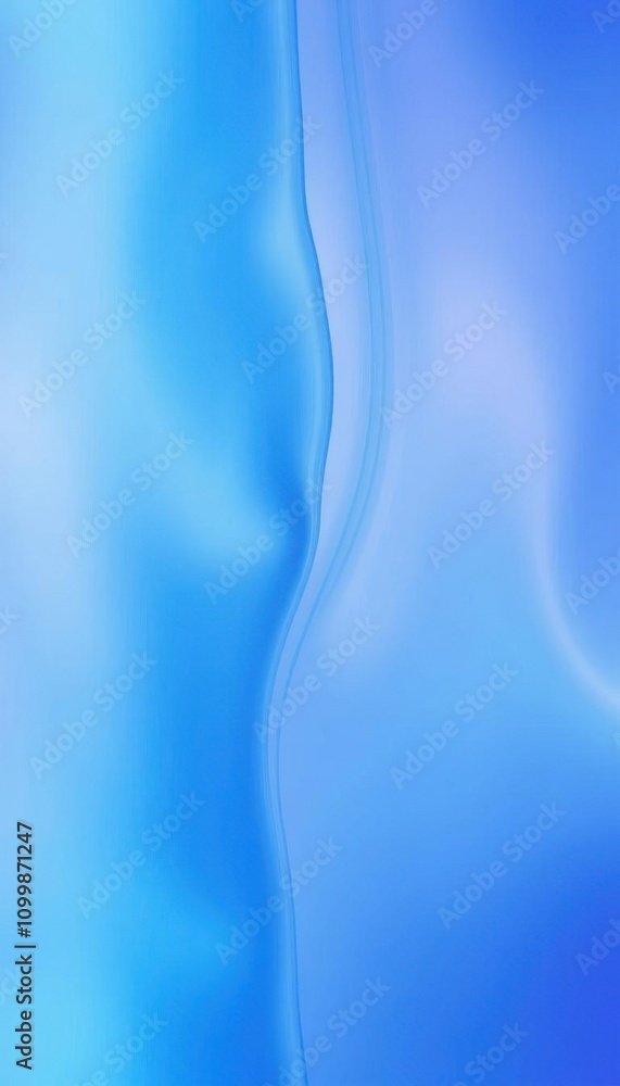 Obraz premium a close up of a blue and white background with a curved line