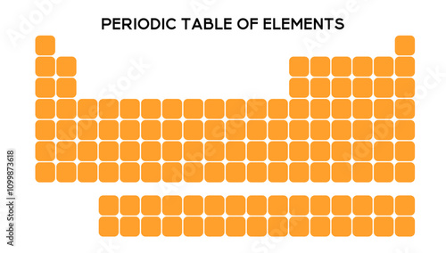 Mendeleev inspired periodic table featuring vibrant colors, detailed element symbols, and atomic numbers, ideal for chemistry education and scientific study. photo