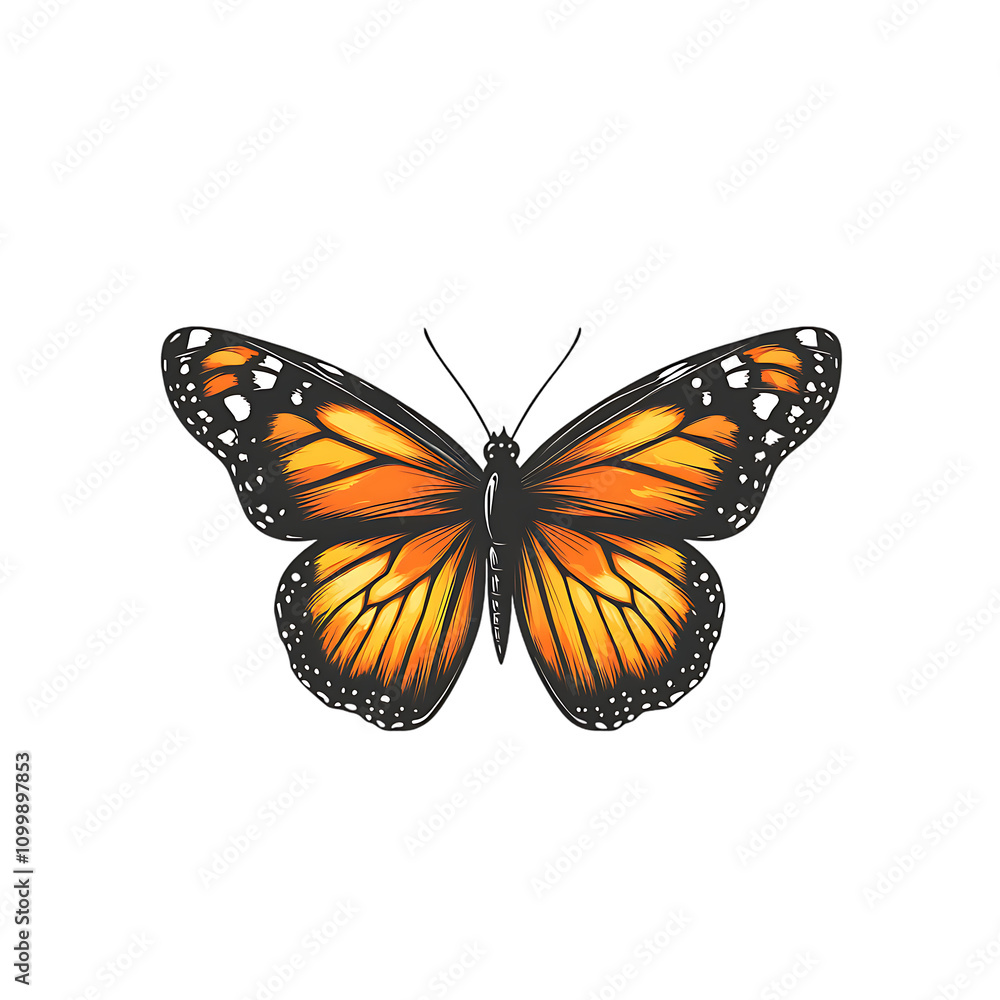 Obraz premium butterfly isolated on white