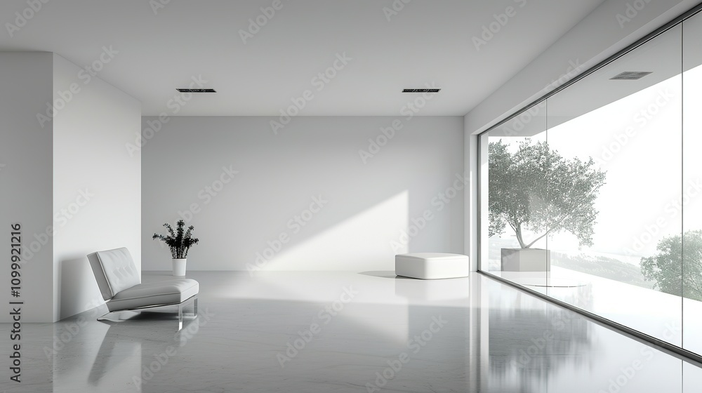 Fototapeta premium a modern building
