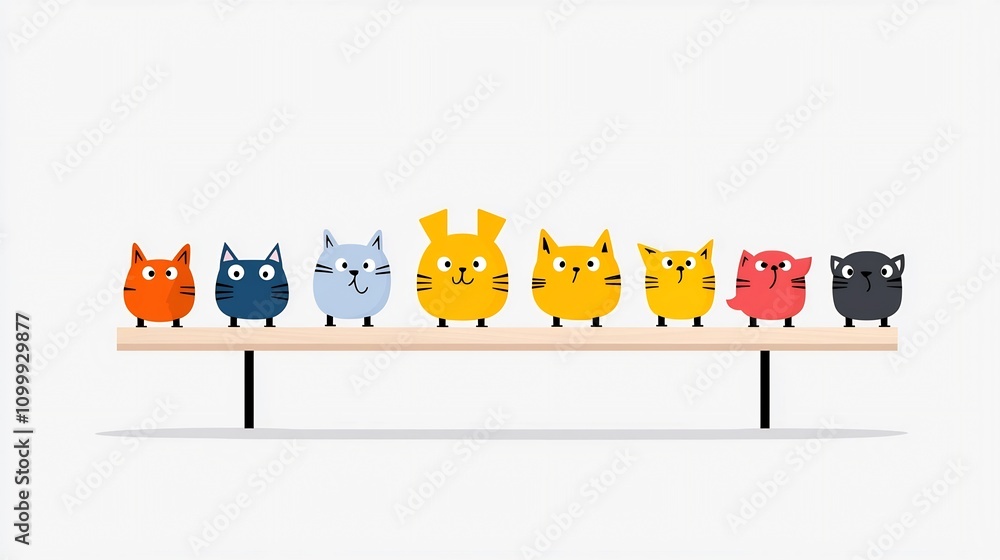 Fototapeta premium of a balanced scale weighing different economic policies representing the concept of fiscal responsibility and the importance of economic balance and equilibrium in decision making and policymaking
