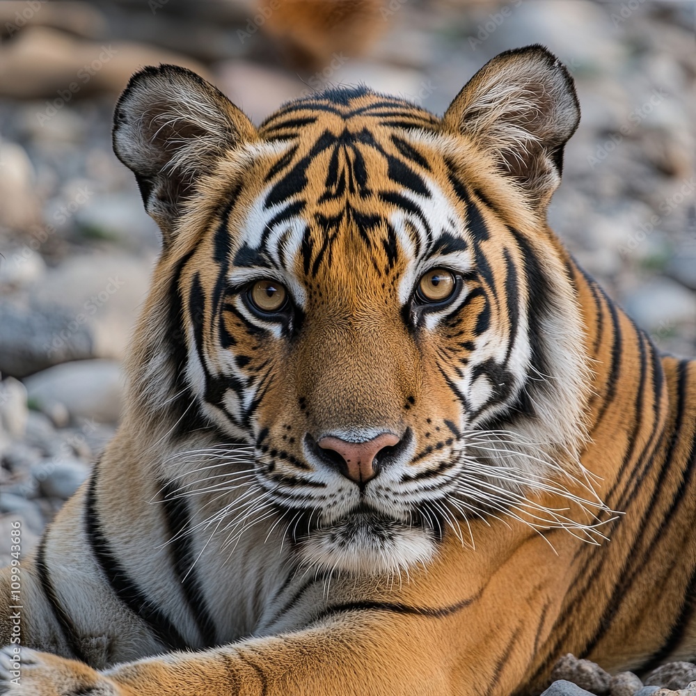 Fototapeta premium Tiger from Corbett Tiger Reserve , India