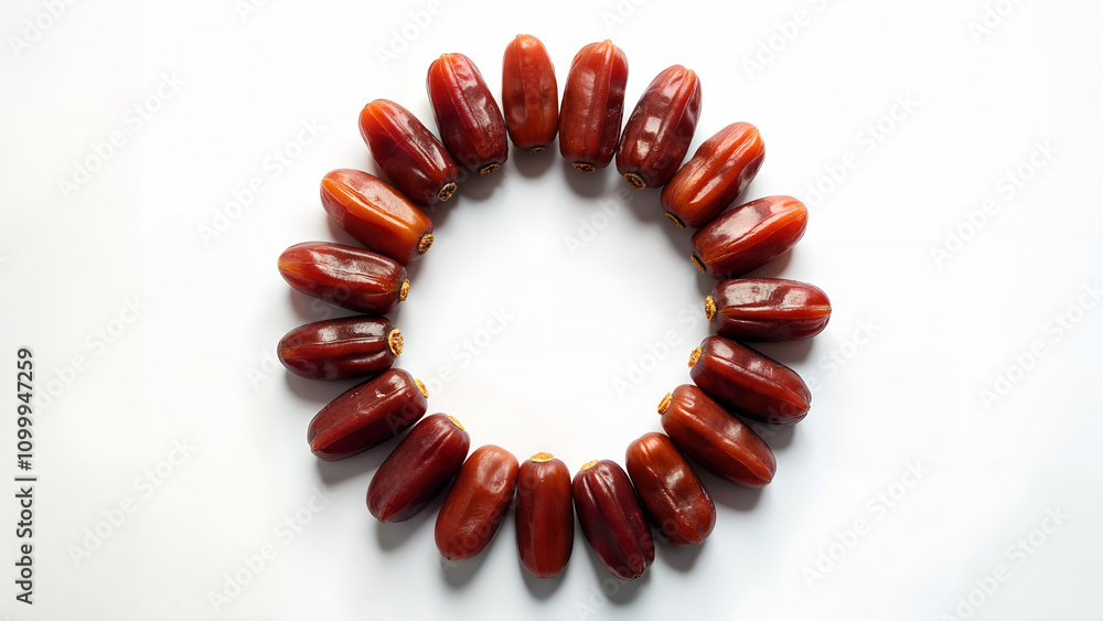 Obraz premium Dried Dates Arrangement