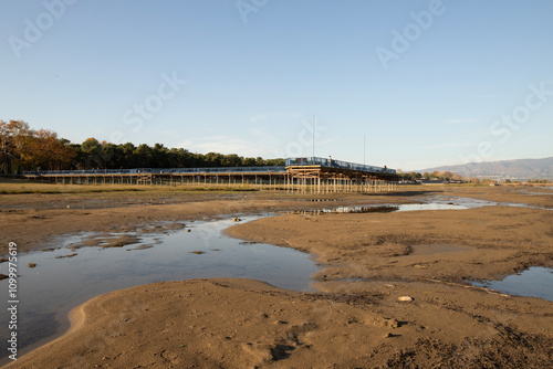 Iznik lake beach and increasing drought