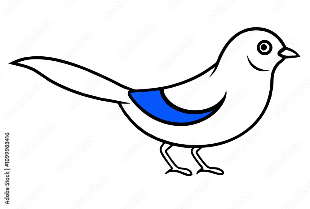 Fototapeta premium blue bird