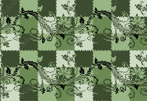 Digital And Textile Design Pattern