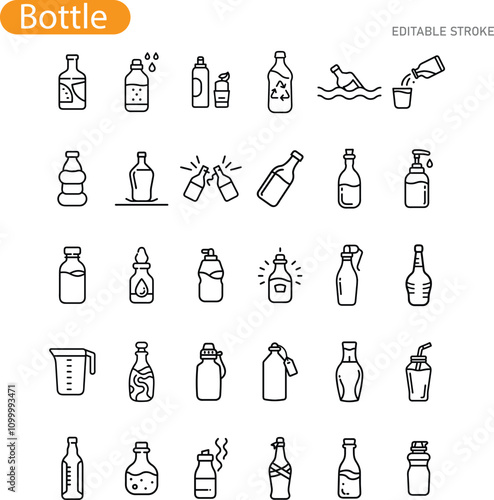 Plastic Bottles, Water Bottles, Beverage Containers, Recycling, Hydration