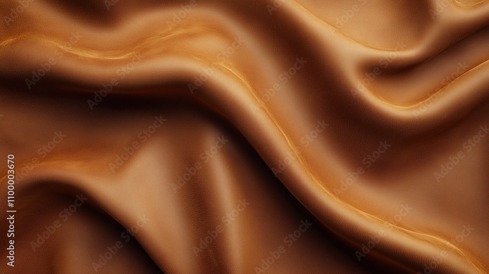 Fototapeta premium Seamless Rich Caramel Suede Fabric Background for Textures and Design Elements, Ideal for Fashion and Interior Projects in Warm Tones