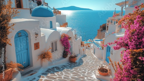 ​Santorini scenic photography. Travel photography photo