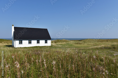 Haus am Fjord Nissum Bredning in Dänemark photo