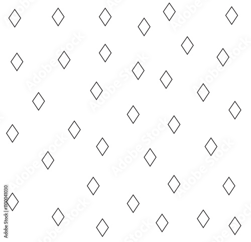 Seamless diamond pattern. Latticed geometric illustration