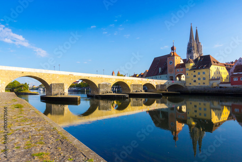 Steinerne Brücke in Regensburg